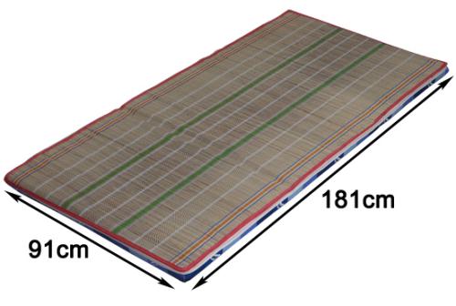 《星辰》涼草冬夏兩用折疊床墊-單人