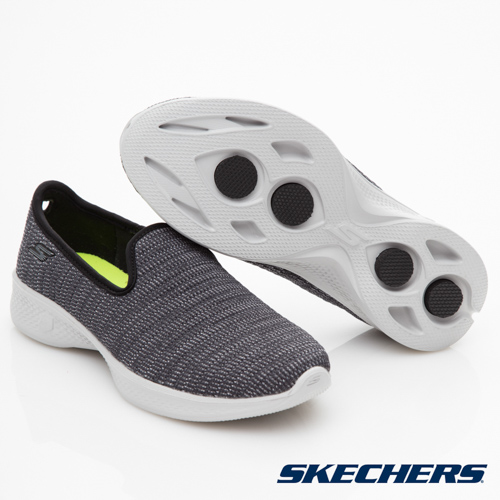 SKECHERS (女) 健走系列 GO WALK 4 - 14922BKGY