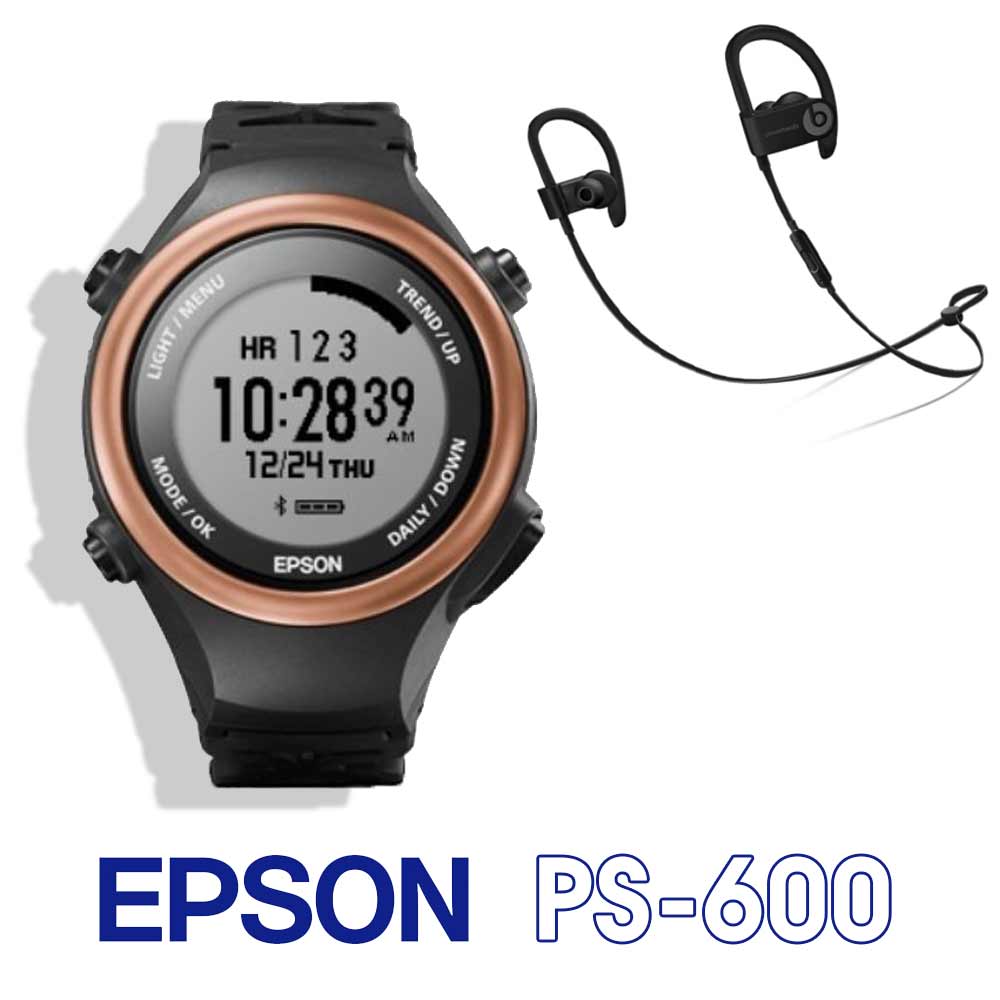 EPSON Pulsense PS-600 + Beats Powerbeats3 Wir