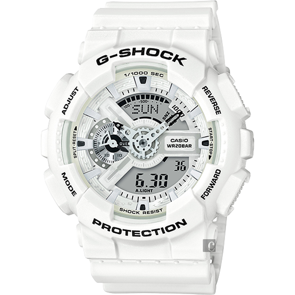 G-SHOCK 白 - 時計