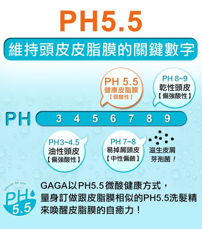 GAGA PH5.5量身訂做角鯊烷洗髮精330mlX2(多款可選)