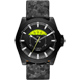 DIESEL Arges 重裝再現日期時尚腕錶-黑x迷彩/46mm product thumbnail 1
