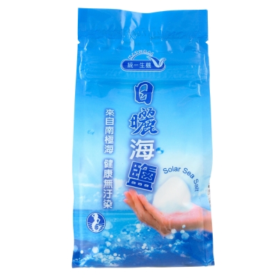 統一生機 日曬海鹽立袋(450g)