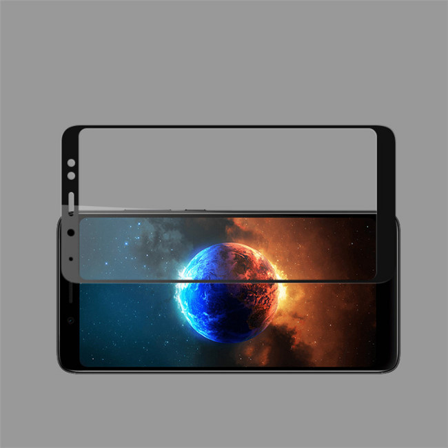 PKG 紅米Note5 保護貼-全滿版玻璃(黑框)