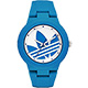 adidas Aberdeen 奧運系列三葉草時尚腕錶-藍/42mm product thumbnail 1