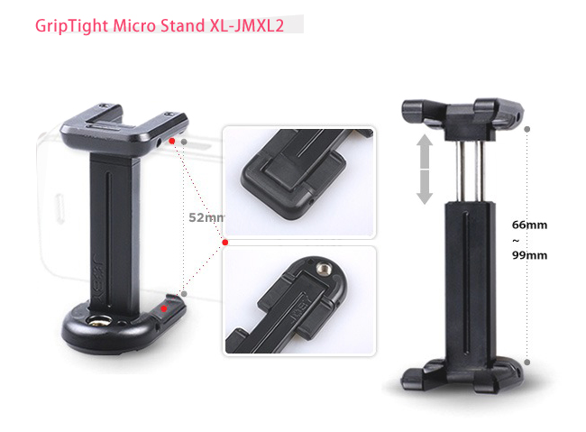 JOBY GrioTight Micro Stand XL大型手機座夾 JMXL2