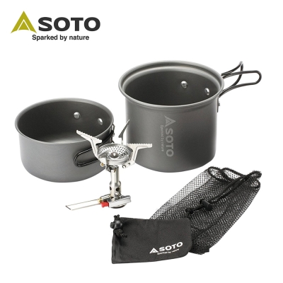 SOTO 攻頂登山爐組SOD-320CC