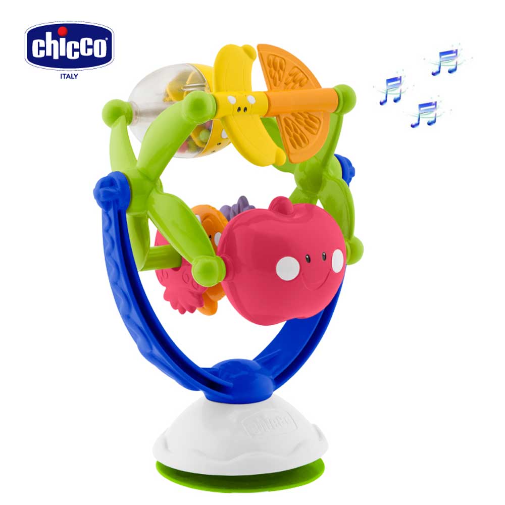 chicco-轉轉音樂水果風車