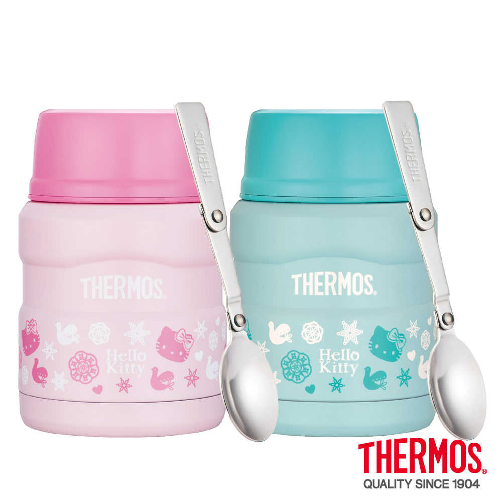 THERMOS 膳魔師Hello Kitty不鏽鋼真空保溫食物罐0.47L(SK3000KT)