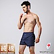 男內褲 織帶格紋四角褲/平口褲 深藍條紋(2件組) MORINO product thumbnail 1