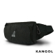 KANGOL 韓國經典隨身運動腰包/斜背包/收納包(灰綠) KG51160 product thumbnail 1