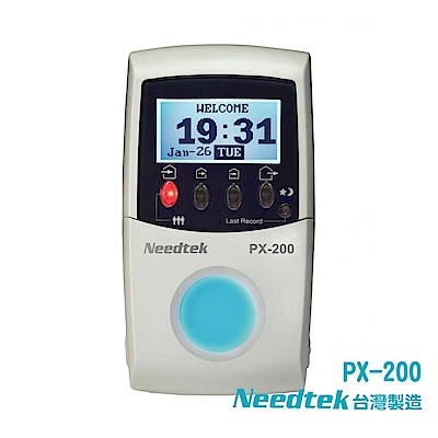 Needtek PX-200 時尚炫光《識別‧打卡》兩用感應卡鐘