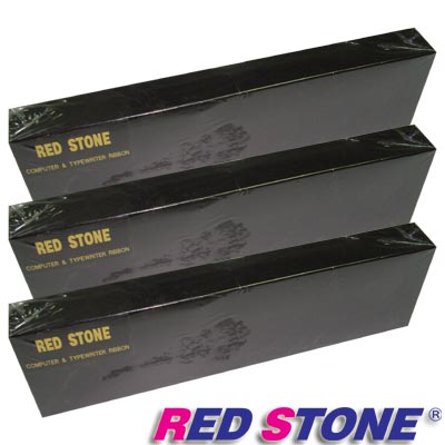 RED STONE for YE-DATA YD4100/YD4400黑色色帶組(1組3入)