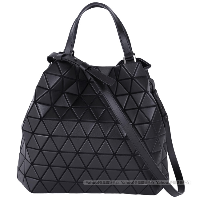 三宅一生BAO BAO ISSEY MIYAKE CRYSTAL-2 黑色霧面兩用包| 兩用包