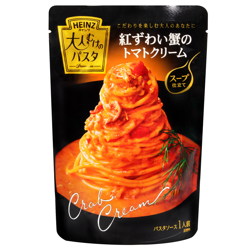 日本製粉 大人奢華義大利麵醬-蟹味蕃茄奶油(180g)