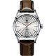 Hamilton CLASSIC 紳士大三針機械腕錶-銀x棕/42mm product thumbnail 1
