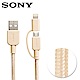 SONY MicroUSB / Lightning雙頭高速編織線1.5M product thumbnail 5