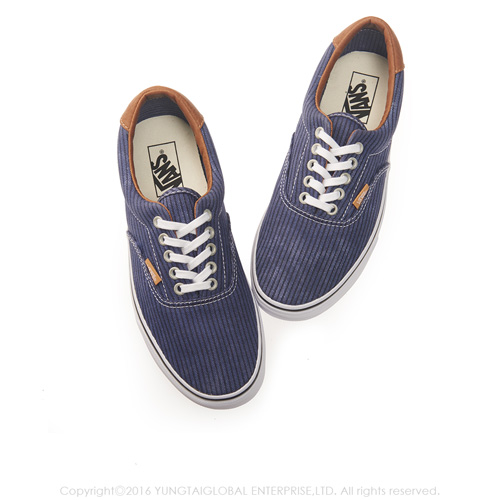 (男)VANS Era 59 經典素色休閒鞋*藍色