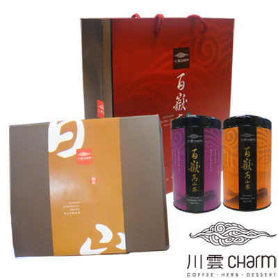 《川雲》百嶽高山美人金萱茶禮盒(150g*2入)