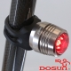DOSUn USB充電鋁合金防水廣角警示照明尾燈(銀) product thumbnail 1
