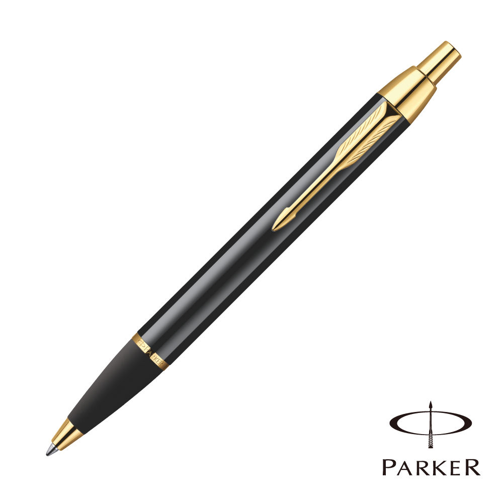 PARKER 派克 IM 麗黑金夾 原子筆