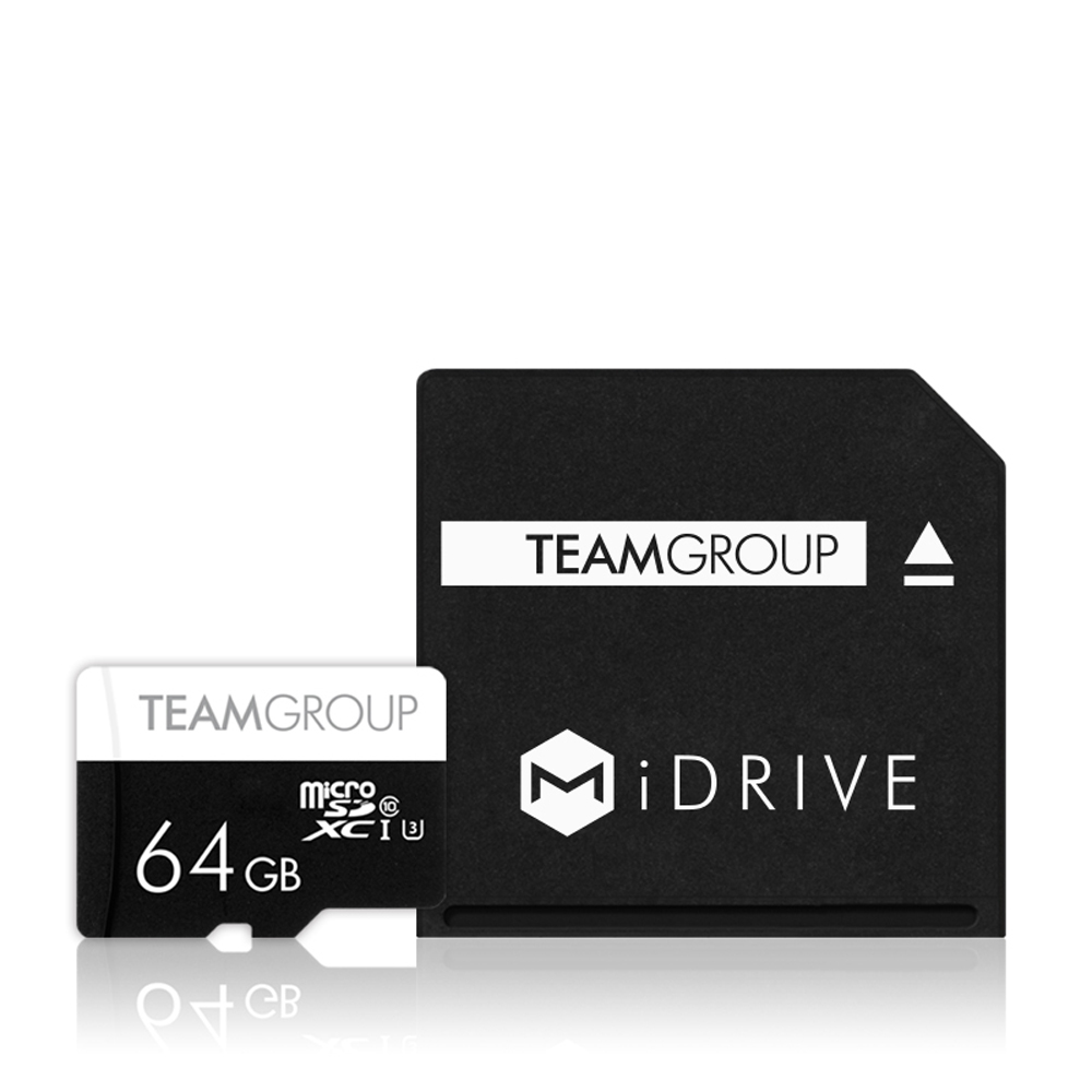 Team 十銓科技 64GB MiDRIVE U3 高階規格記憶卡(含MAC轉接卡)