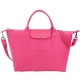 LONGCHAMP Le pliage Neo 短把厚尼龍兩用包(中/桃粉色) product thumbnail 1