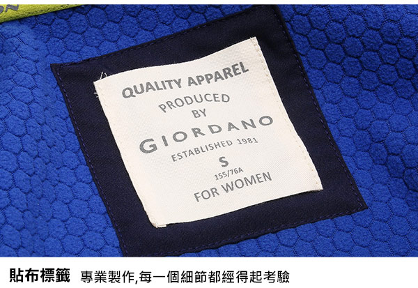 GIORDANO 女裝防風保暖搖絨連帽修身夾克外套 - 08時尚灰