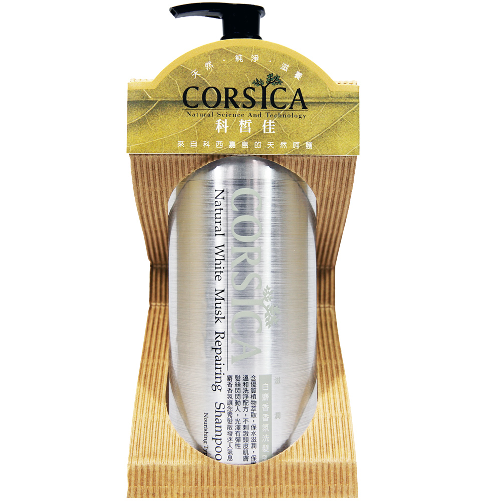 CORSICA 科皙佳 白麝香香氛洗髮精-滋潤型(500ml)