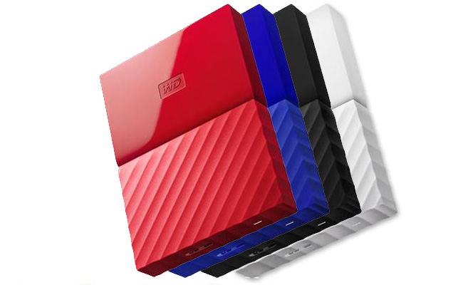 WD My Passport 4TB 2.5吋行動硬碟(WESN)-紅色系