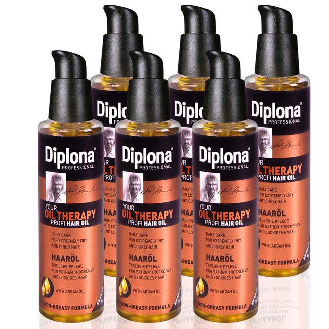 德國Diplona專業級摩洛哥堅果護髮油100ml(6入限時加碼組)