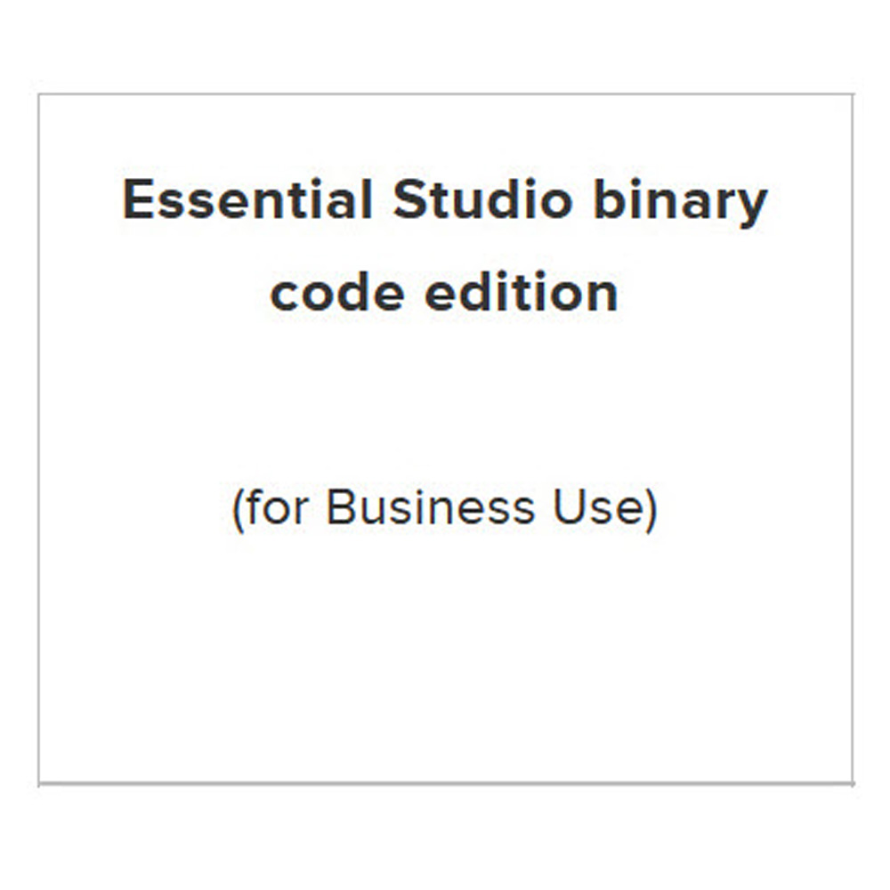 Essential Studio Enterprise(binary code)單機下載