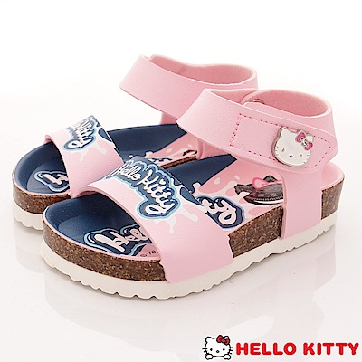 HelloKitty童鞋 餅乾造型軟木涼鞋款 EI18135粉(小童段)