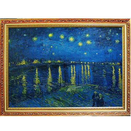開運陶源《隆河上的星夜》 Vincent(98x73cm)