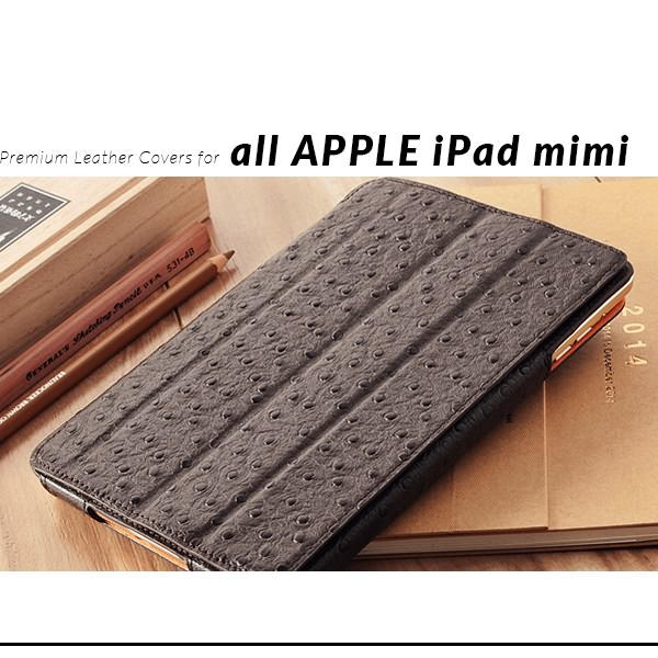 STORYLEATHER iPad mini 2 & 3 四摺可立式皮框 客製化皮套