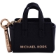 MICHAEL KORS 托特包造型鑰匙圈吊飾-黑 product thumbnail 1