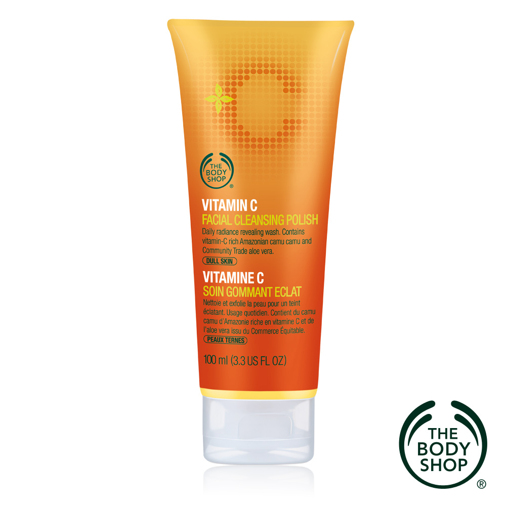 The Body Shop 維他命C亮膚淨化潔面露-100ML