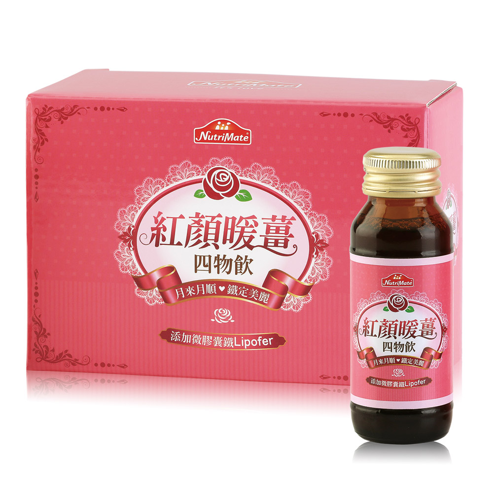 Nutrimate你滋美得 紅顏暖薑四物飲-16入