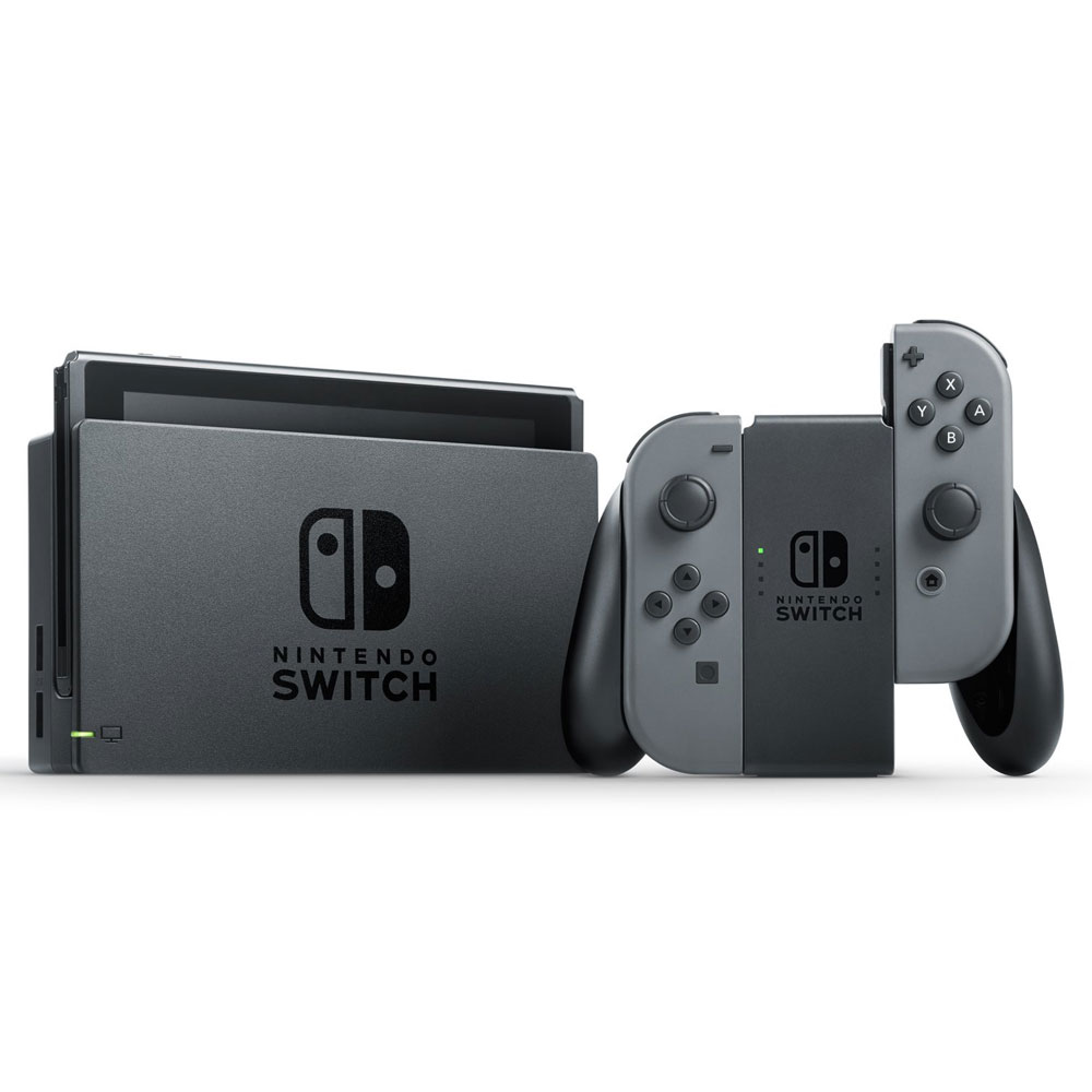 任天堂Nintendo Switch 灰色Joy-Con 台灣公司機| Switch 主機組合