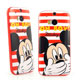 Disney HTC One (M8) 時尚彩繪米奇米妮保護套 product thumbnail 1