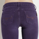 【SOMETHING】極致美腿-針織超彈性窄直筒褲-女款(紫色) product thumbnail 1
