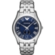 Emporio Armani 羅馬時尚腕錶-藍x銀/43mm product thumbnail 1