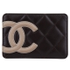 CHANEL 經典康朋系列名片夾(咖啡) product thumbnail 1