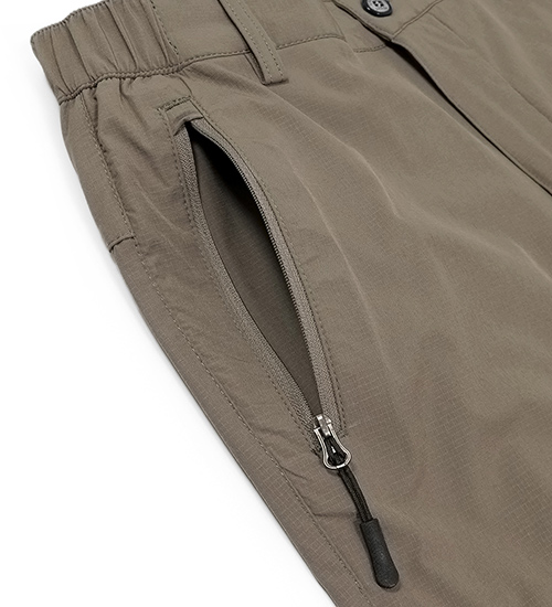GIBBON 吸濕排汗彈力登山機能褲‧棕色M-3XL