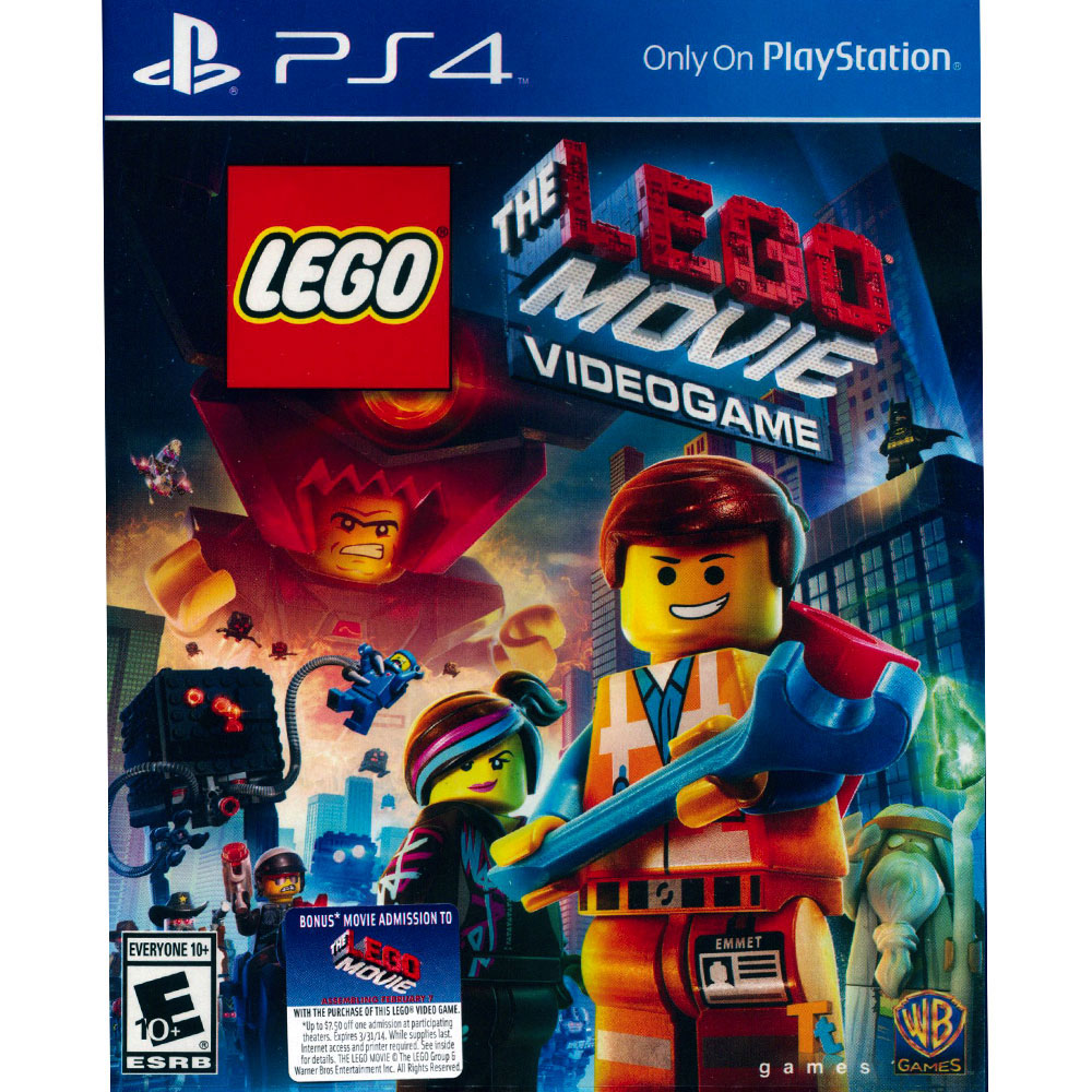 樂高玩電影 LEGO THE MOVIE VIDEOGAME-PS4英文美版