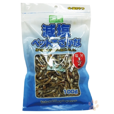 日本零食 藤澤低鹽小魚乾100g