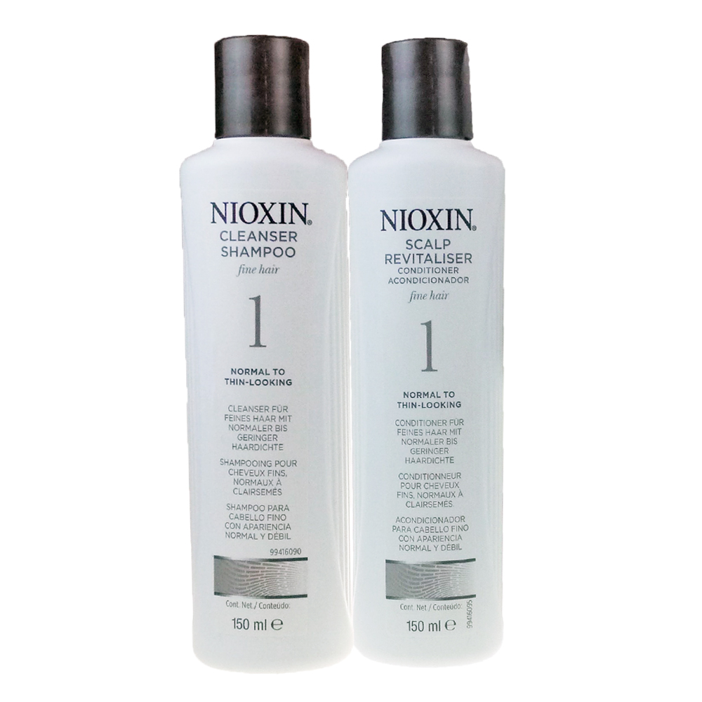 NIOXIN 耐奧森(儷康絲) 組合1號潔髮乳+甦活乳300ML 公司貨