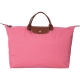 LONGCHAMP LE PLIAGE 牡丹粉摺疊尼龍旅行袋(L/展示品) product thumbnail 1