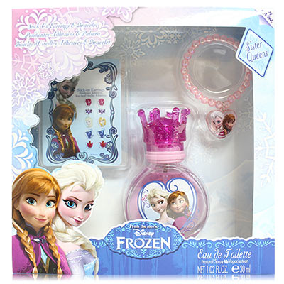 Disney Frozen 冰雪奇緣淡香水禮盒 (30ml淡香水+飾品2件組)