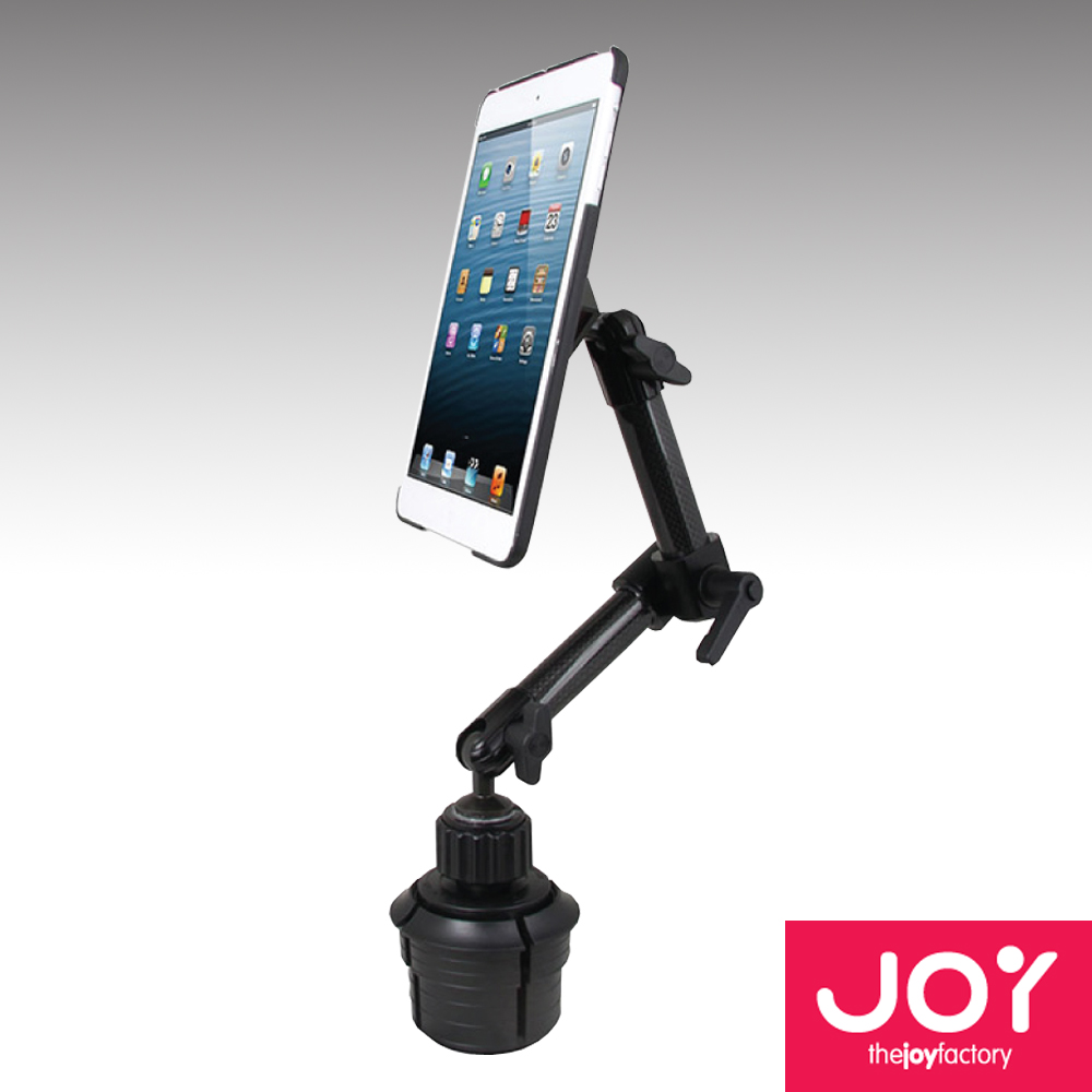 JOY Valet 磁吸式 iPad Air2 杯架固定式碳纖維車用架 MMA308